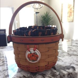 Longaberger Little Pumpkin Basket 1997